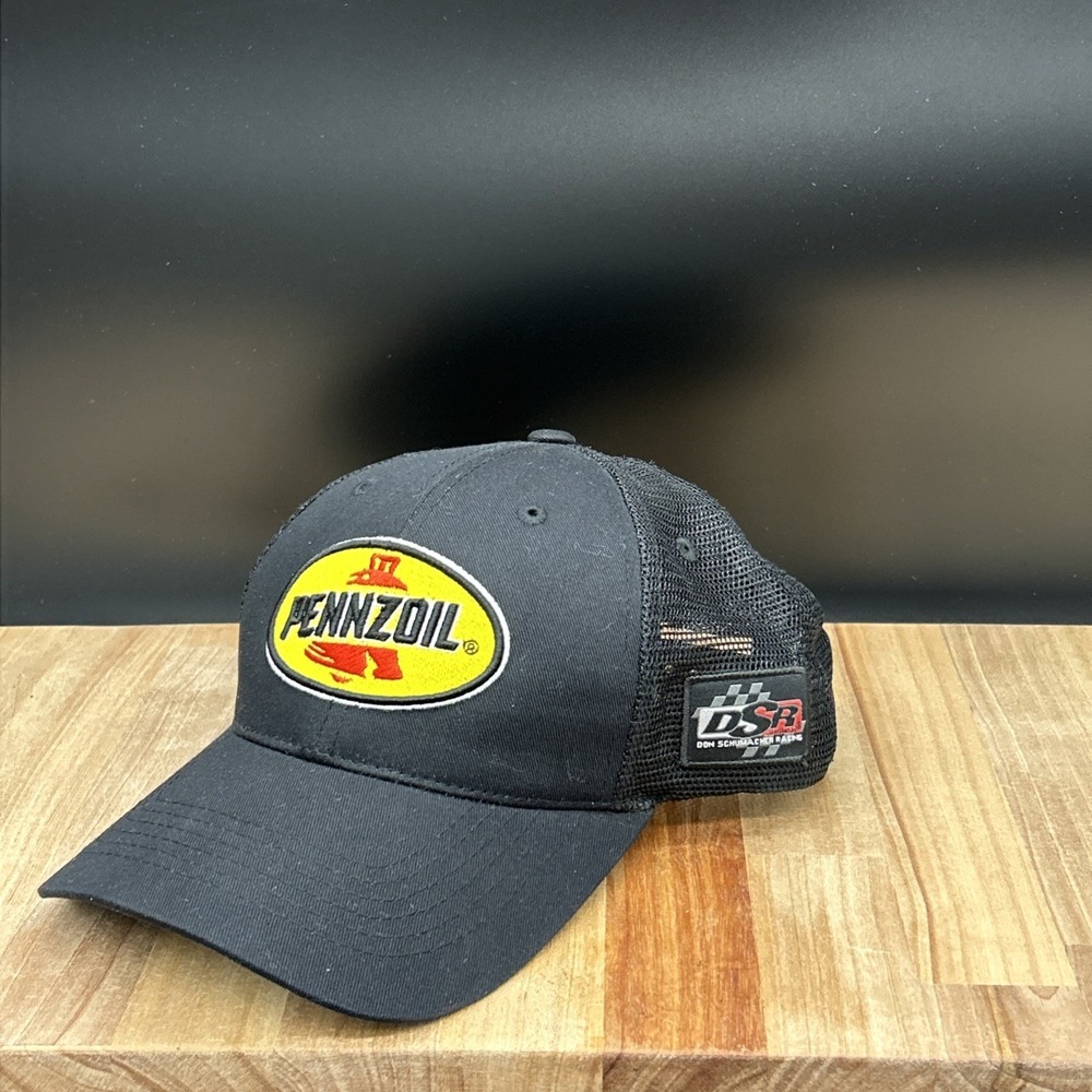 Pennzoil Don Schumacher Racing Main Gate Adjustable Hat Cap Vintage